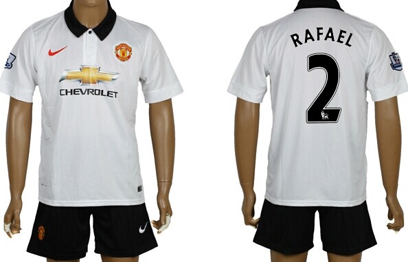 2014/15 Manchester United #2 Rafael Away Soccer Shirt Kit