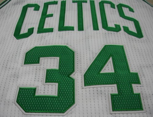 Boston Celtics #34 Paul Pierce Revolution 30 Authentic White Jersey