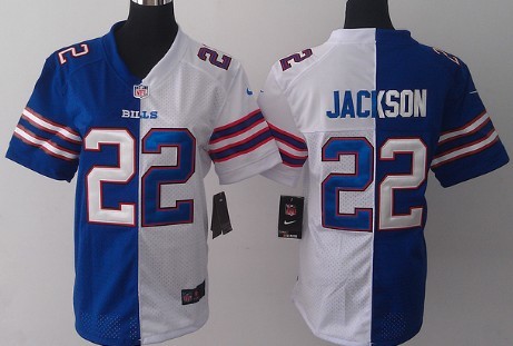 Nike Buffalo Bills #22 Fred Jackson 2012 Womens Zebra Fashion Jersey