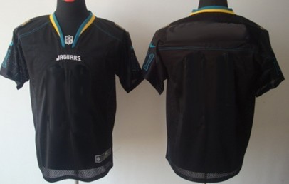 Men's Nike Jacksonville Jaguars Customized Lights Out Black Elite Jersey