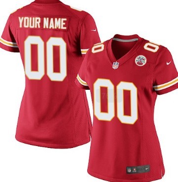 Women's Nike Kansas City Chiefs Customized Red Game Jersey