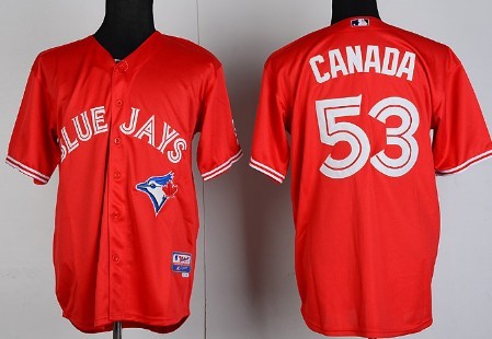 Toronto Blue Jays #53 Canada Red Jersey