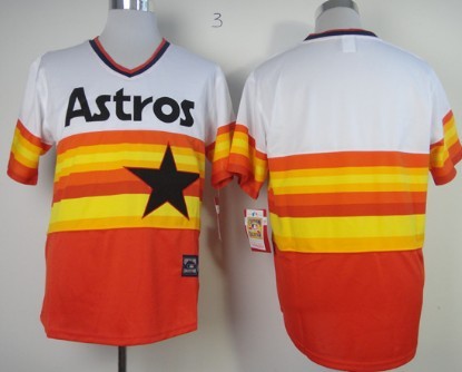 Men's Houston Astros Customized Rainbow Jersey