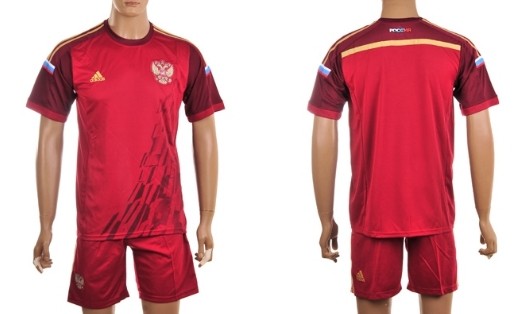 2014 World Cup Russia Blank (or Custom) Home Soccer Shirt Kit