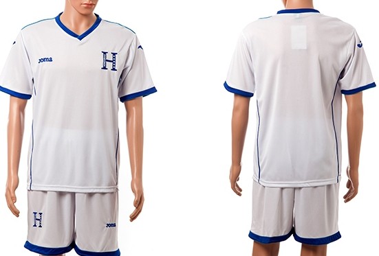 2014 World Cup Honduras Blank (or Custom) Home Soccer Shirt Kit