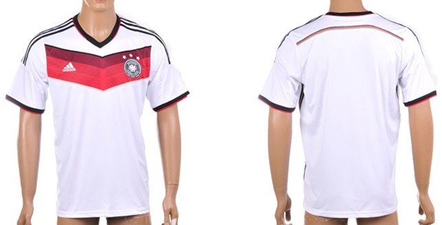 2014 World Cup Germany Blank (or Custom) Home Soccer AAA+ T-Shirt