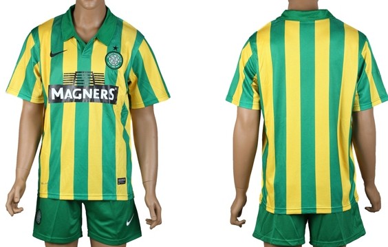 2014/15 Celtic FC Blank (or Custom) Home Soccer Shirt Kit