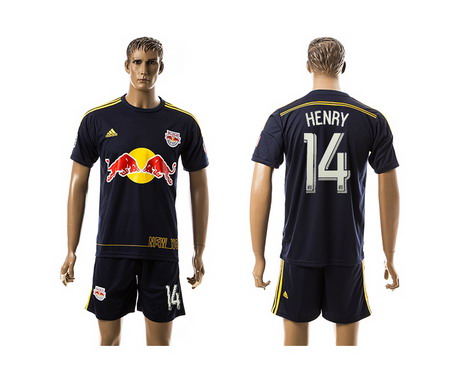 2015-16 New York #14 Henry Away Soccer Shirt Kit