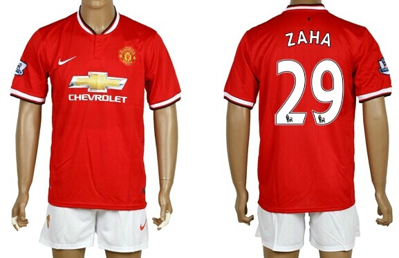 2014/15 Manchester United #29 Zaha Home Soccer Shirt Kit