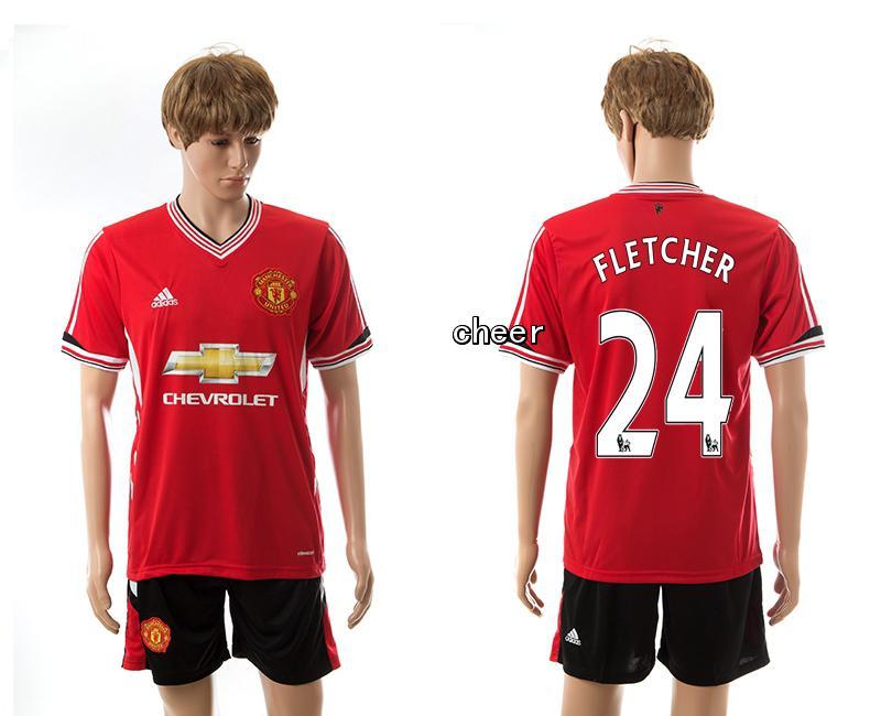 2015 Manchester United HOME 24# Soccer Jerseys