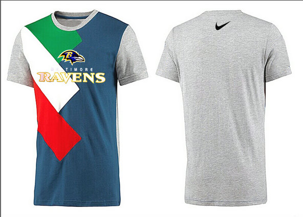 Mens 2015 Nike Nfl Baltimore Ravens T-shirts 42