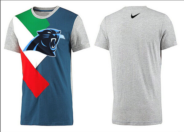 Mens 2015 Nike Nfl Carolina Panthers T-shirts 11