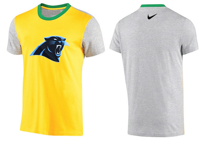 Mens 2015 Nike Nfl Carolina Panthers T-shirts 2