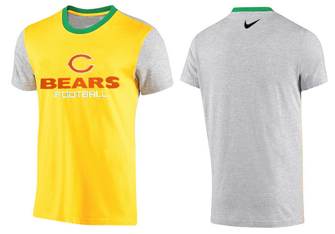 Mens 2015 Nike Nfl Chicago Bears T-shirts 33
