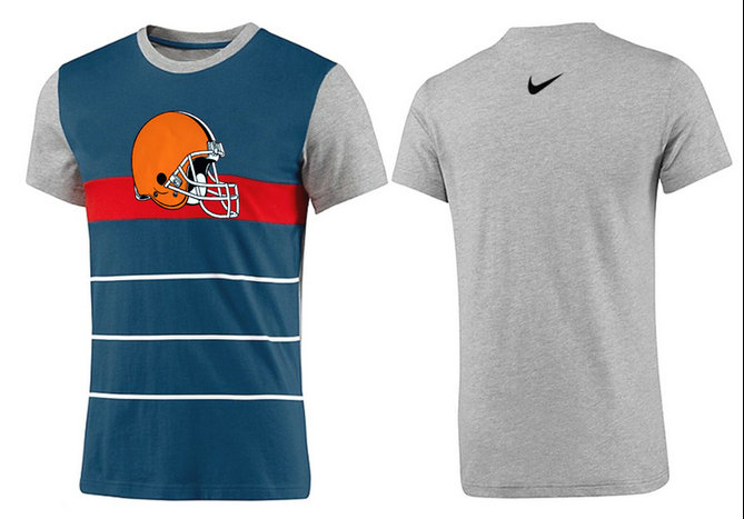 Mens 2015 Nike Nfl Cleveland Browns T-shirts 4