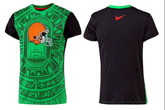 Mens 2015 Nike Nfl Cleveland Browns T-shirts 5