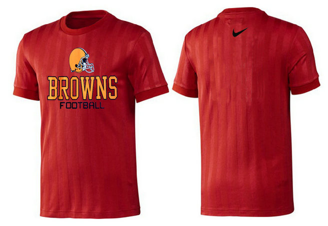 Mens 2015 Nike Nfl Cleveland Browns T-shirts 56