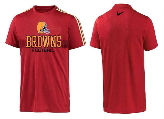 Mens 2015 Nike Nfl Cleveland Browns T-shirts 62