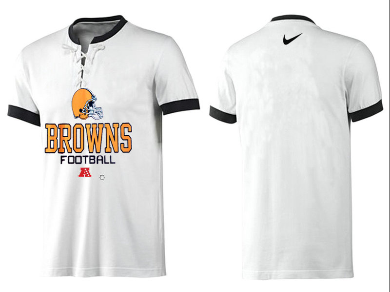 Mens 2015 Nike Nfl Cleveland Browns T-shirts 66