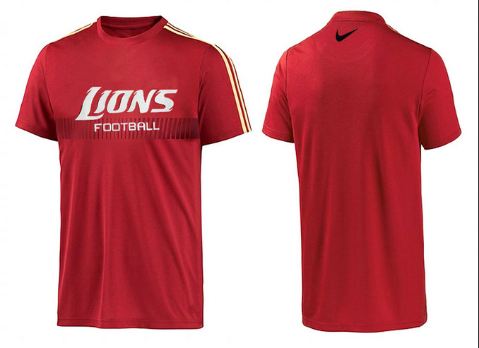 Mens 2015 Nike Nfl Detroit Lions T-shirts 37