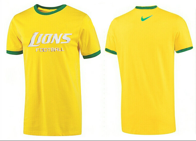 Mens 2015 Nike Nfl Detroit Lions T-shirts 43