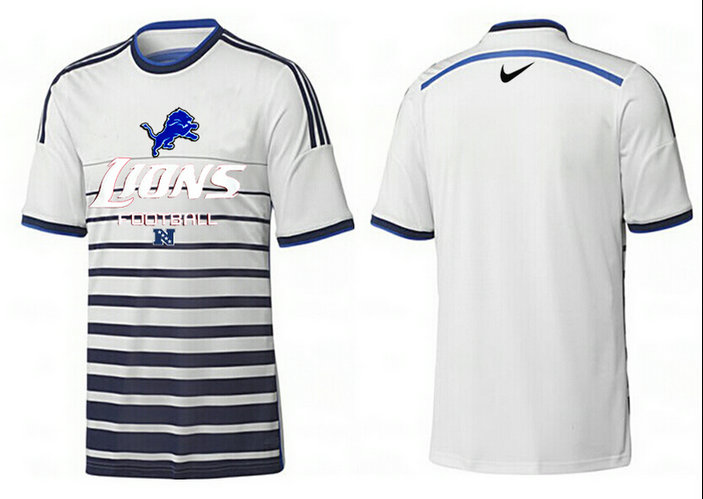 Mens 2015 Nike Nfl Detroit Lions T-shirts 73