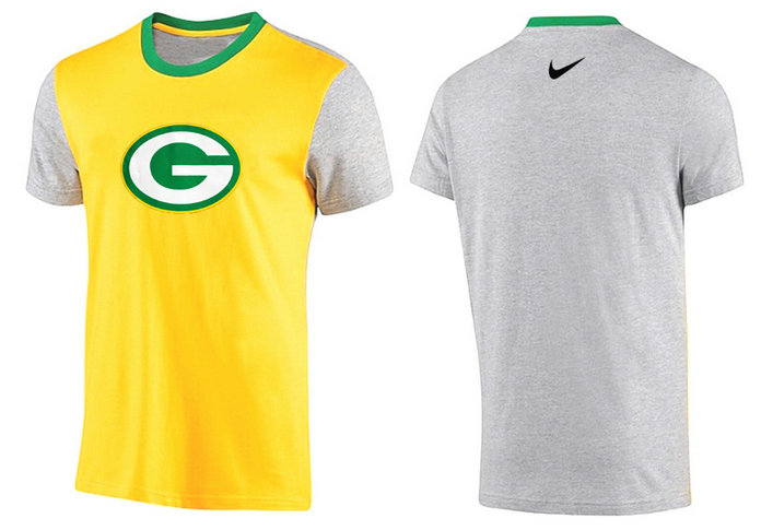 Mens 2015 Nike Nfl Green Bay Packers T-shirts 2