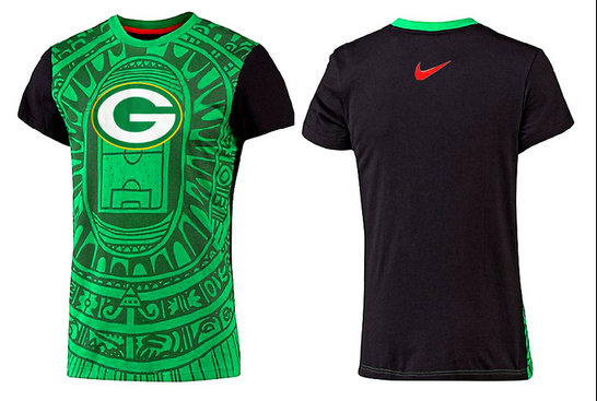Mens 2015 Nike Nfl Green Bay Packers T-shirts 5
