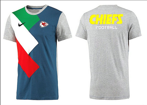 Mens 2015 Nike Nfl Kansas City Chiefs T-shirts 42