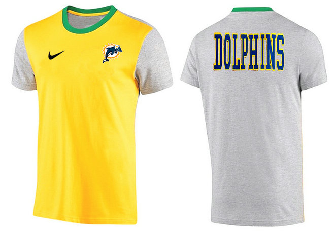 Mens 2015 Nike Nfl Miami Dolphins T-shirts 33