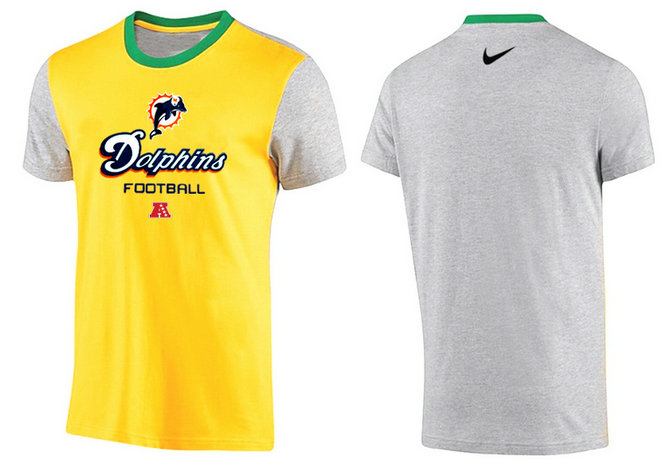 Mens 2015 Nike Nfl Miami Dolphins T-shirts 64