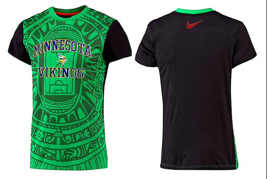 Mens 2015 Nike Nfl Minnesota VikingsT-shirts 64