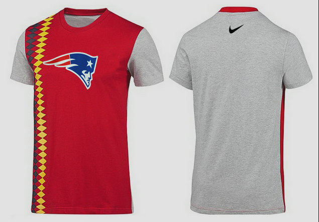 Mens 2015 Nike Nfl New England Patriots T-shirts 7