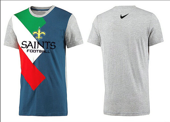 Mens 2015 Nike Nfl New Orleans Saints T-shirts 42