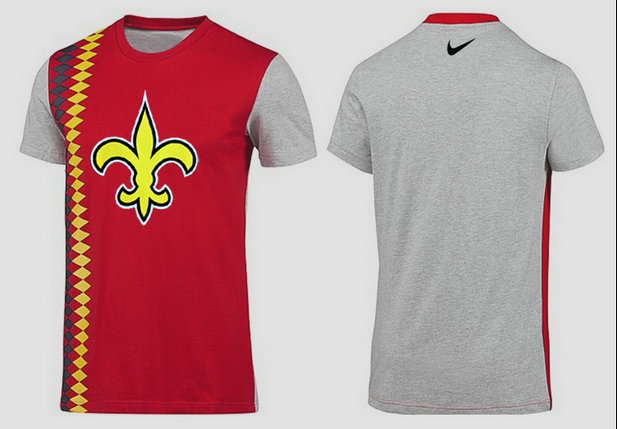 Mens 2015 Nike Nfl New Orleans Saints T-shirts 6