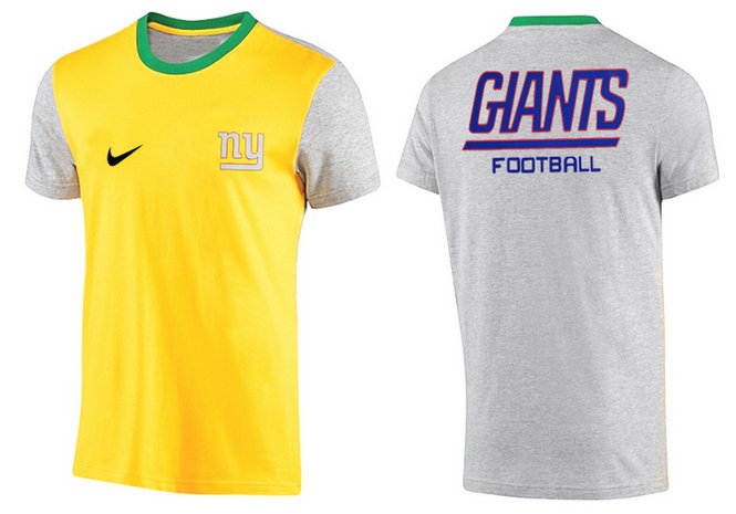 Mens 2015 Nike Nfl New York Giants T-shirts 16