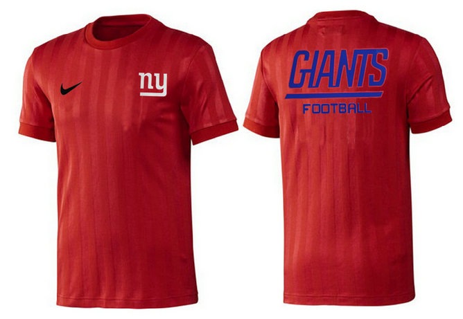Mens 2015 Nike Nfl New York Giants T-shirts 21