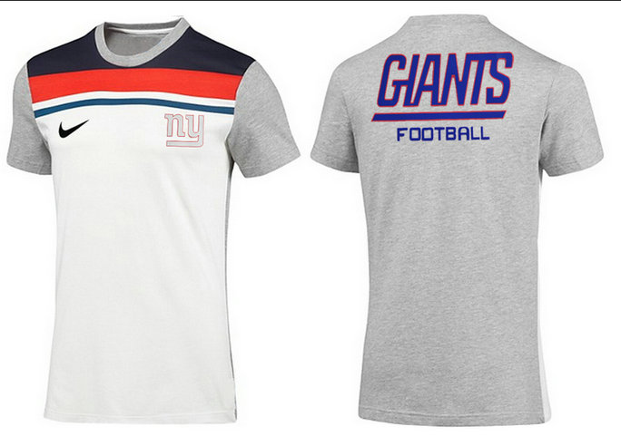 Mens 2015 Nike Nfl New York Giants T-shirts 22