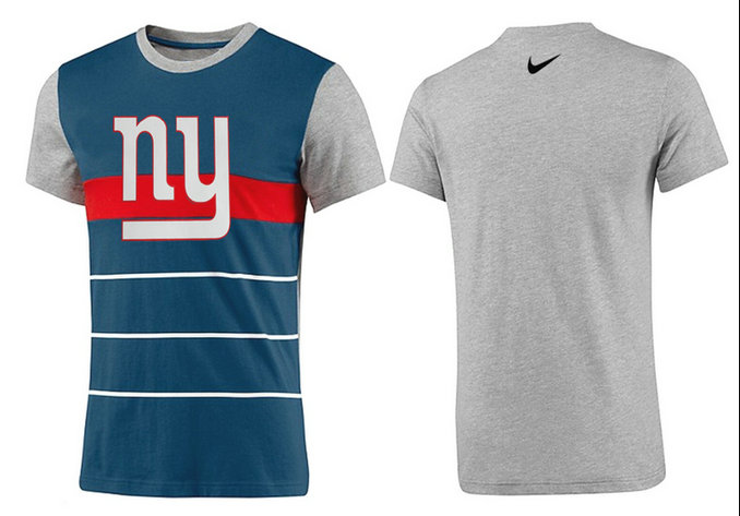 Mens 2015 Nike Nfl New York Giants T-shirts 4