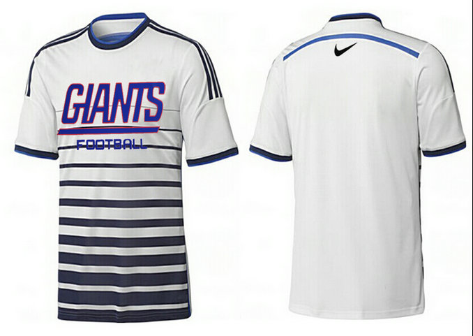 Mens 2015 Nike Nfl New York Giants T-shirts 45