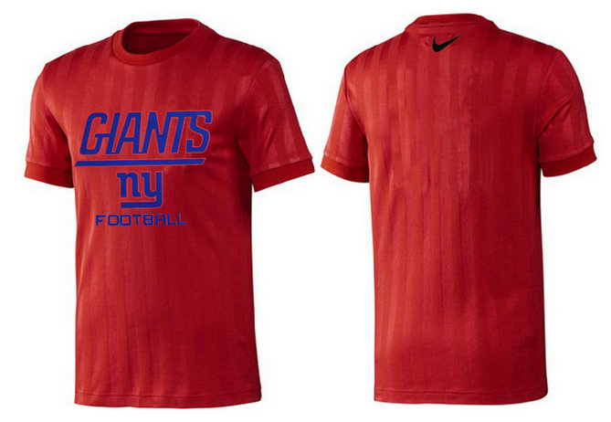 Mens 2015 Nike Nfl New York Giants T-shirts 80