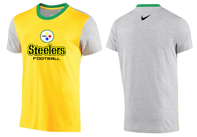Mens 2015 Nike Nfl Pittsburgh Steelers T-shirts 50