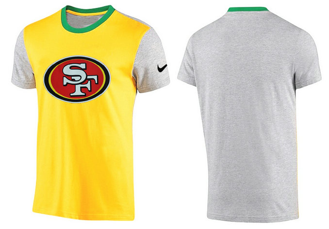 Mens 2015 Nike Nfl San Francisco 49ers T-shirts 2