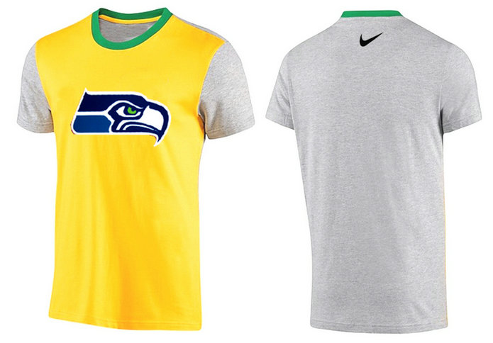 Mens 2015 Nike Nfl Seattle Seahawks T-shirts 2