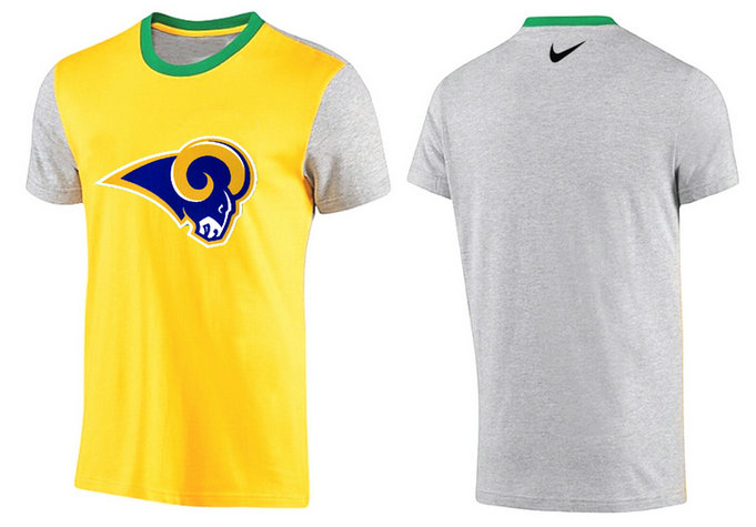 Mens 2015 Nike Nfl St. Louis Rams T-shirts 2