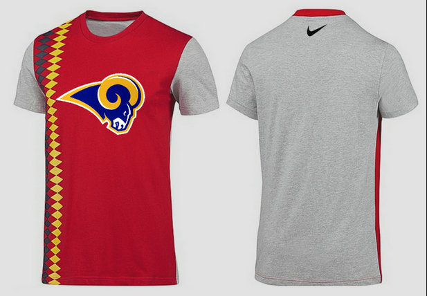 Mens 2015 Nike Nfl St. Louis Rams T-shirts 7
