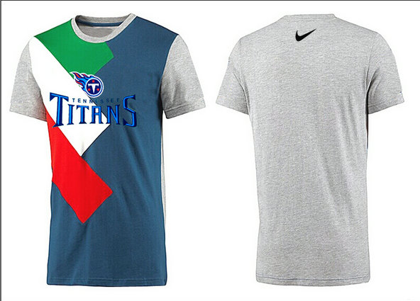 Mens 2015 Nike Nfl Tennessee Titans T-shirts 41
