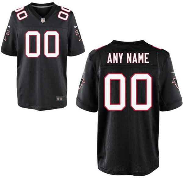 Mens Atlanta Falcons Nike Black Customized 2014 Elite Jersey