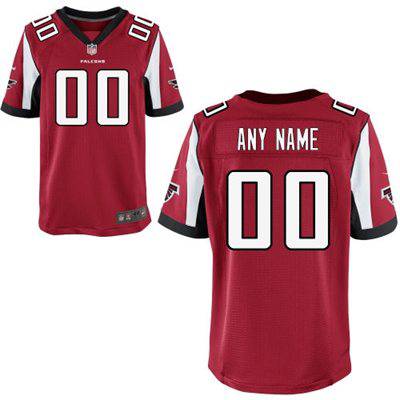 Mens Atlanta Falcons Nike Red Customized 2014 Elite Jersey
