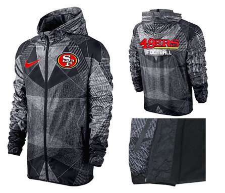 Mens Nike NFL San Francisco 49ers Jackets 3